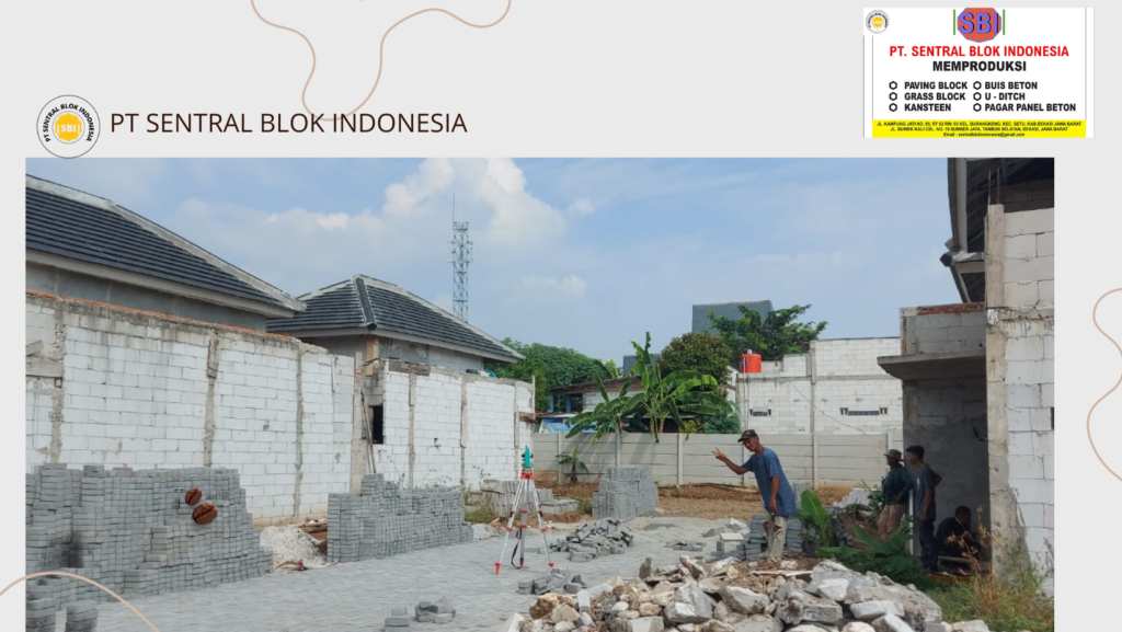 Upah pasang paving block per meter tahun 2024